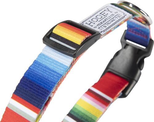 Show full view: HOOEY Nomad Ployester Standard Dog Collar, Serape Tijuana, Large: 18 to 26-in neck, 1-in wide slide 5 of 7