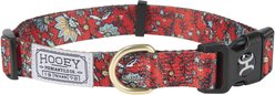 HOOEY Nomad Ployester Standard Dog Collar, Western Floral, Medium: 12 to 18-in neck, 1-in wide