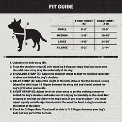 HOOEY Nomad Ployester Standard Dog Collar, Western Floral, Medium: 12 to 18-in neck, 1-in wide slide 2 of 7