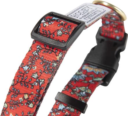 Show full view: HOOEY Nomad Ployester Standard Dog Collar, Western Floral, Medium: 12 to 18-in neck, 1-in wide slide 6 of 8