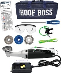 Hoof Boss Basic Battery Operated Goat Hoof Trimmer Set