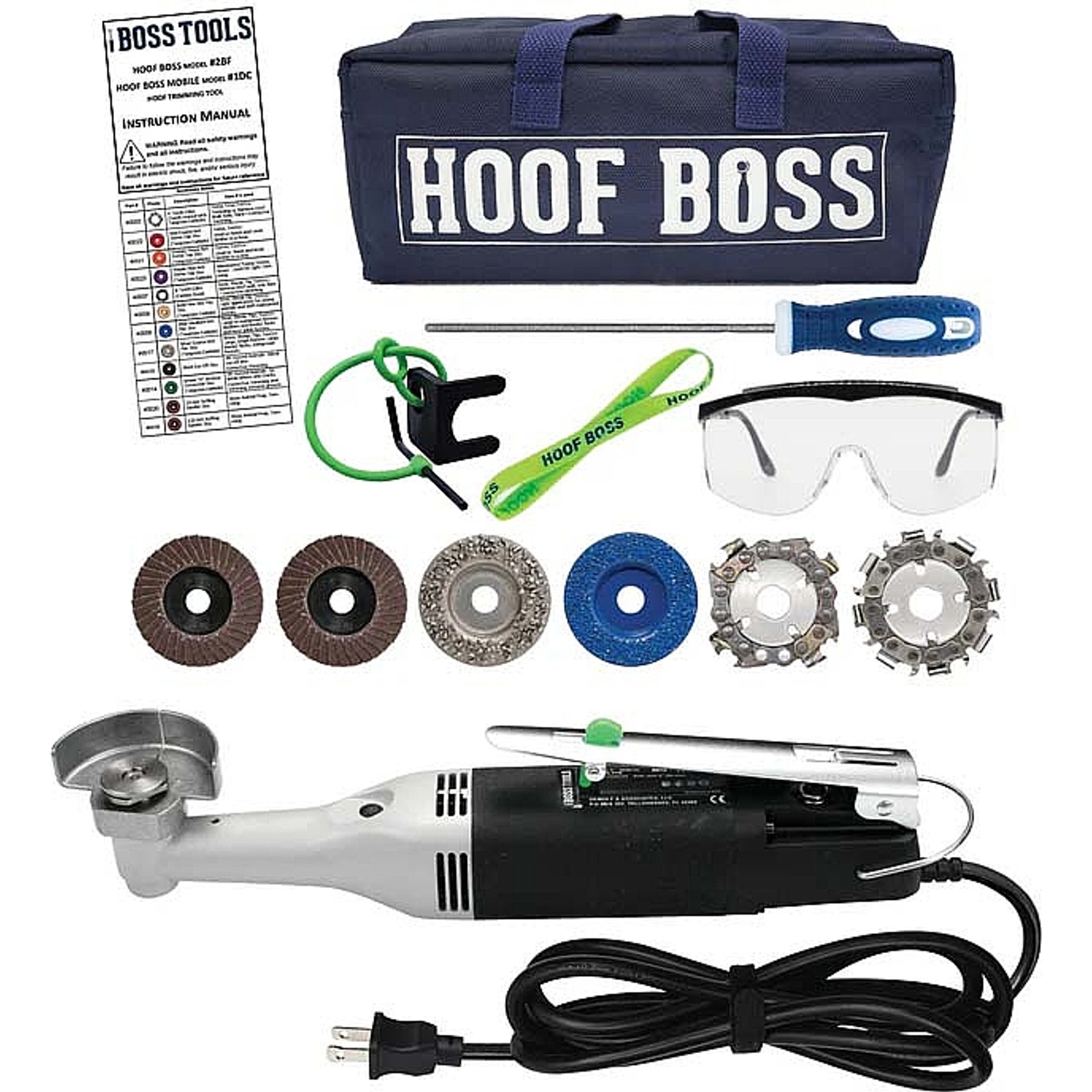 Hoof Boss Complete Sheep Hoof Care Electric Trimming Set