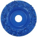 Hoof Boss Fine Grit Disc for Farm Animal Grooming Tool, Blue, Medium