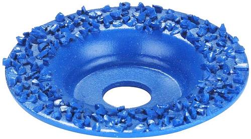 Show full view: Hoof Boss Fine Grit Disc for Farm Animal Grooming Tool, Blue, Medium slide 2 of 3