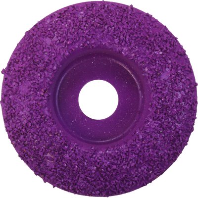 Hoof Boss Hoof Boss Fine Grit Dome Top Disc Farm Animal Grooming Tool, Purple