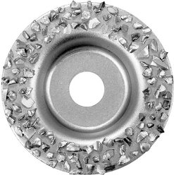 Hoof Boss Silver Coarse Grit Disc for Farm Animal Grooming Tool