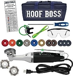 Hoof Boss Trim-It-All Farm Animal Hoof Care Electric Trimming Set