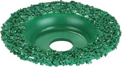 Hoof Boss "V" Groove Disc for Farm Animal Grooming Tool, Green slide 2 of 3