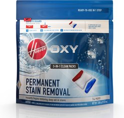 Hoover Oxy Clean Dog & Cat Stain Remover, Blue, 14 count