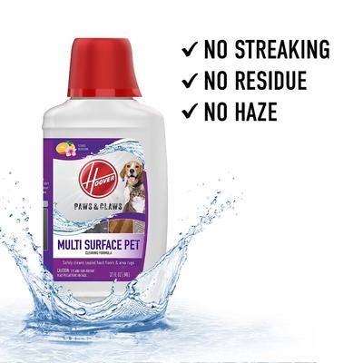 Show full view: Hoover Paws & Claws Hard Floor Pet Cleaning Formula, 32-fl oz bottle slide 7 of 8