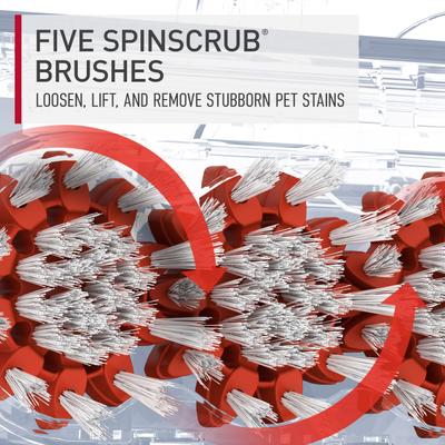 Show full view: Hoover Powerscrub Xl Dog & Cat Carpet Cleaner, Black slide 3 of 10