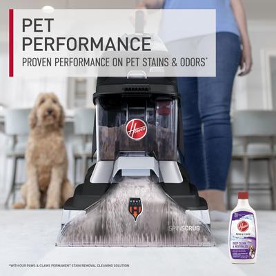 Show full view: Hoover Powerscrub Xl Dog & Cat Carpet Cleaner, Black slide 6 of 10