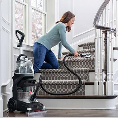 Show full view: Hoover Powerscrub Xl Dog & Cat Carpet Cleaner, Black slide 8 of 10
