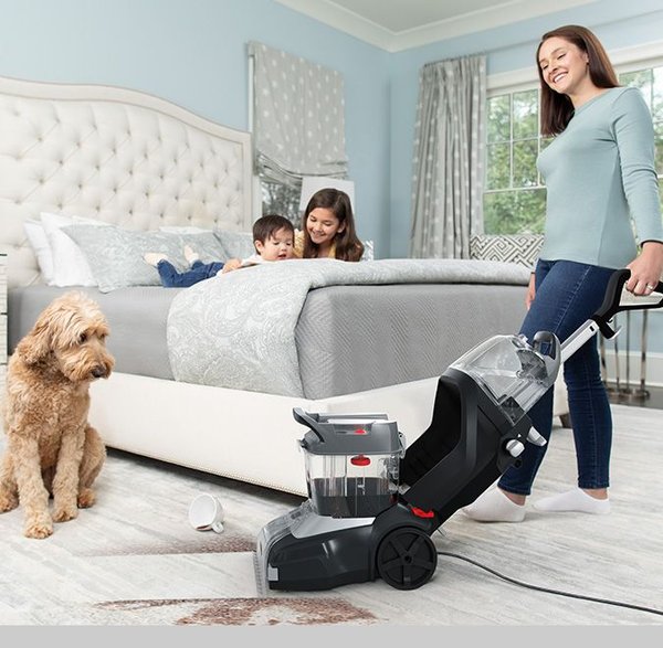 Hoover Powerscrub Xl Dog & Cat Carpet Cleaner, Black