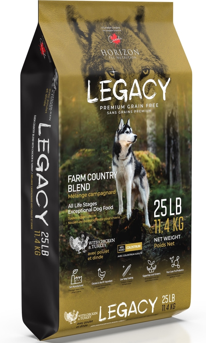 HORIZON Legacy Farm Country Blend Dry Dog Food, 25-lb bag