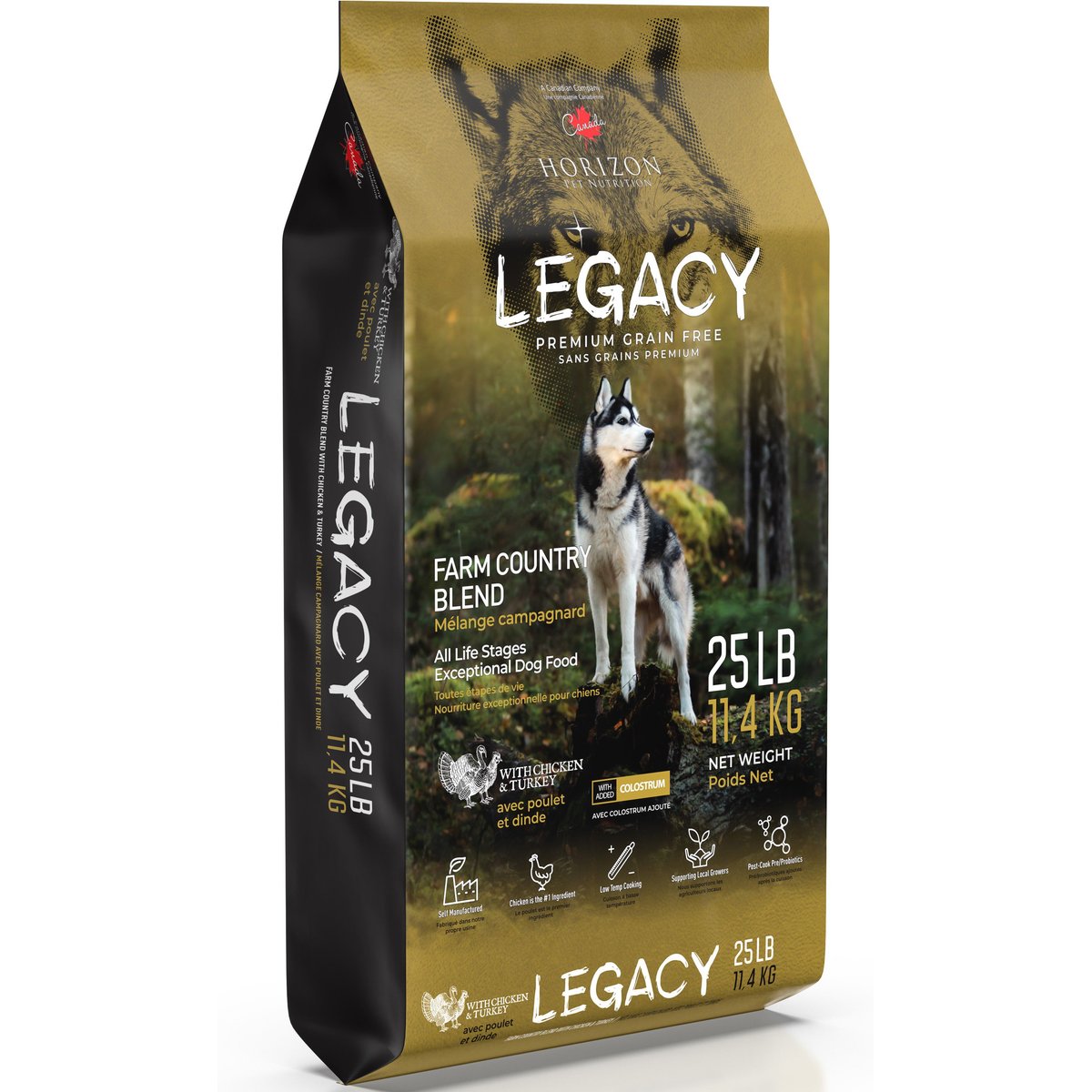 Horizon Legacy Adult Dry Dog Food, 25.1-lb bag