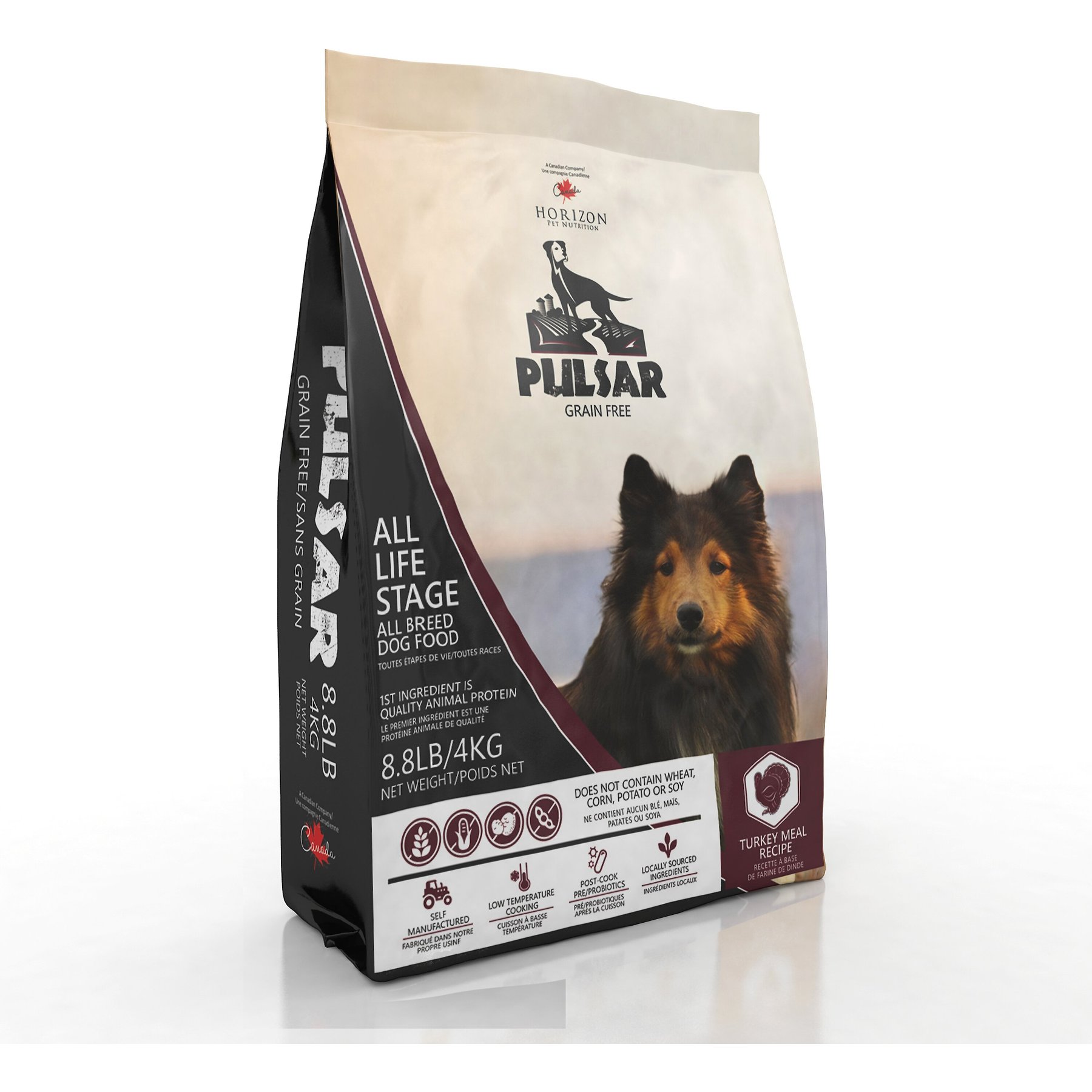 Horizon Pulsar Pulses & Turkey Formula Grain-Free Dry Dog Food, 8.8-lb