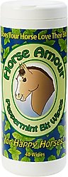 Horse Armour Horse Bit Wipes, Peppermint, 40 count