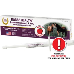 Horse Health Products Horse Dewormer, 0.21-oz tube