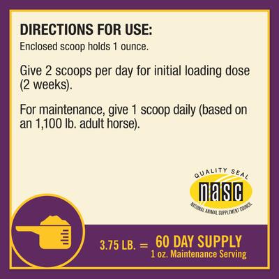 Show full view: Horse Health Products Joint Combo Classic Pellets Horse Supplement, 3.75-lb bucket slide 8 of 8