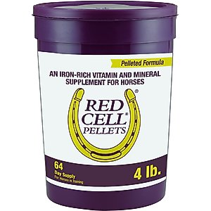 Horse Health Products Red Cell Pellets Horse Supplement, 64-day supply
