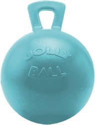 Horsemen's Pride Jolly Ball Horse Toy, Blueberry, 10-in