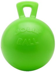 Horsemen's Pride Jolly Ball Horse Toy, Green Apple, 10-in