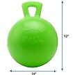Show in main carousel: Horsemen's Pride Jolly Ball Horse Toy, Green Apple, 10-in slide 3 of 5