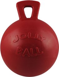 Horsemen's Pride Jolly Ball Horse Toy, Red, 10-in