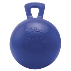 Horsemen's Pride Jolly Ball Tug-n-Toss Boxed Horse Toy, 8-in, Blue