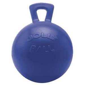 Horsemen's Pride Jolly Ball Tug-n-Toss Boxed Horse Toy, 8-in, Blue