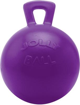 Show full view: Horsemen's Pride Jolly Ball Tug-n-Toss Boxed Horse Toy, 8-in, Purple slide 1 of 2