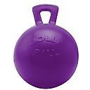 Horsemen's Pride Jolly Ball Tug-n-Toss Boxed Horse Toy, 8-in, Purple