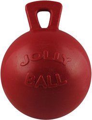Horsemen's Pride Jolly Ball Tug-n-Toss Boxed Horse Toy, 8-in, Red