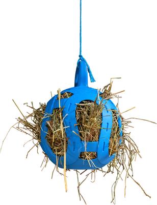 Show full view: Horsemen's Pride Jolly Hay Ball, 8-in, Blue slide 2 of 5