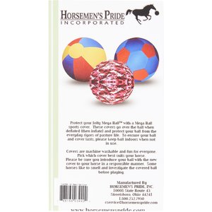 Horsemen's Pride Mega Ball Cover Horse Toy, Beach Ball, 30-in