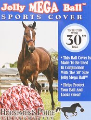 Horsemen's Pride Mega Ball Cover Horse Toy, Soccer Ball, 30-in slide 2 of 3