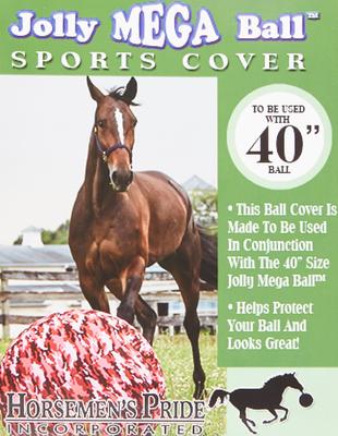Show full view: Horsemen's Pride Mega Ball Cover Horse Toy, Soccer Ball, 40-in slide 2 of 5