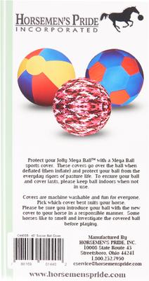 Show full view: Horsemen's Pride Mega Ball Cover Horse Toy, Soccer Ball, 40-in slide 3 of 5