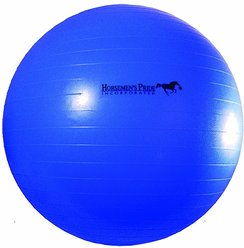 Horsemen's Pride Mega Ball Horse Toy, Blue, 30-in