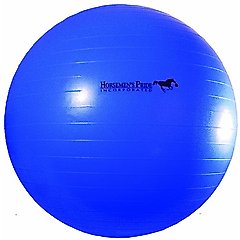 Horsemen's Pride Mega Ball Horse Toy, Blue, 30-in
