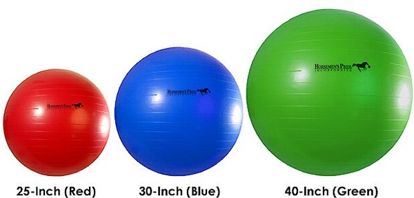 Show full view: Horsemen's Pride Mega Ball Horse Toy, Green, 40-in slide 2 of 5