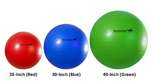 Show full view: Horsemen's Pride Mega Ball Horse Toy, Green, 40-in slide 2 of 5