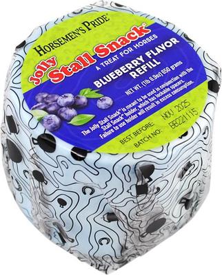 Show full view: Horsemen's Pride Stall Snack Horse Treat Refill, Blueberry Flavor, 1.5-lb slide 1 of 1