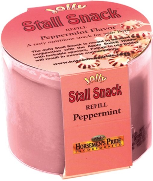 Show full view: Horsemen's Pride Stall Snack Horse Treat Refill, Mint Flavor, 1.5-lb slide 1 of 3