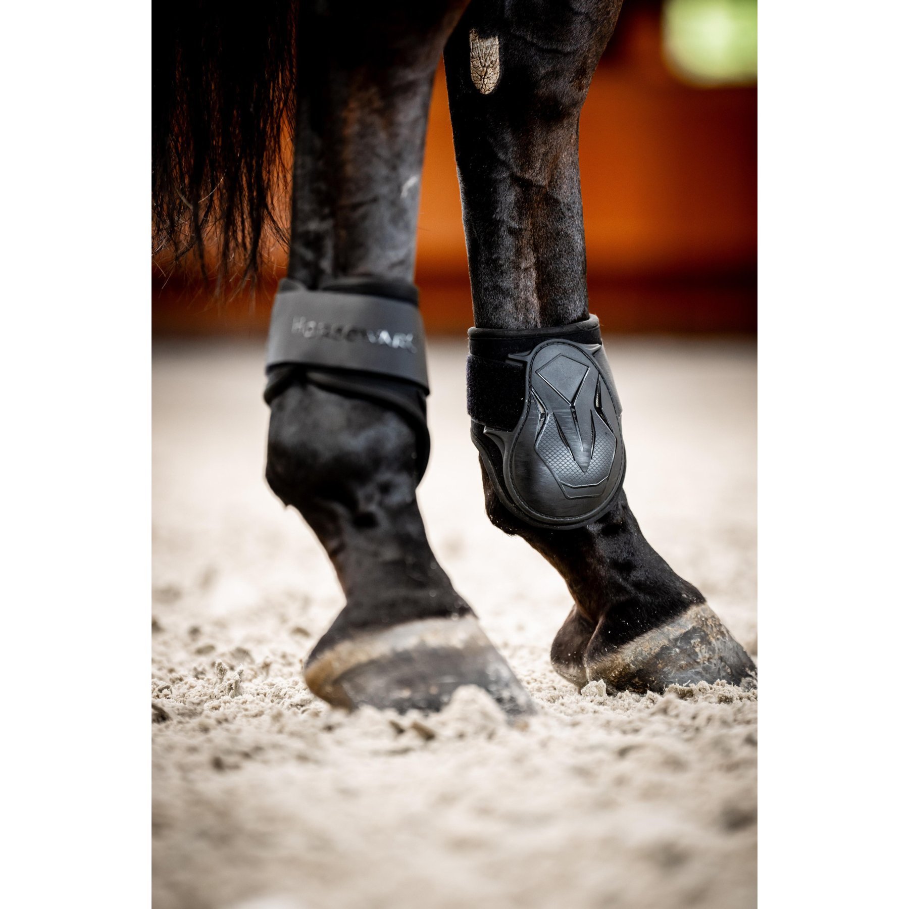 Horseware Classic Fetlock Horse Boots, Black, Large