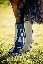 Horseware Ireland Horse Fly Boots, Navy, Cob slide 2 of 3
