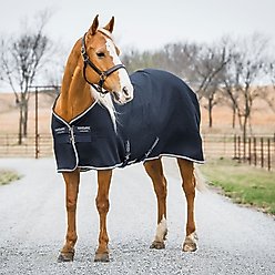 Horseware Ireland Rambo Techni Waffle Horse Cooler, Navy, 75-in slide 2 of 3