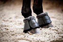 Horseware Pro Bamboo Overreach Horse Boots, Black, Medium