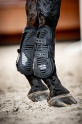 Horseware Pro Bamboo Tendon Horse Boots, Black, Large